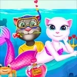 Cat Girl Valentine Story Deep Water