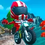 Crazy 2 Player Moto Racing