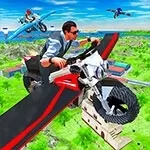 Flying Motorbike Real Simulator