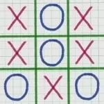 Tic Tac Toe Paper Note Game